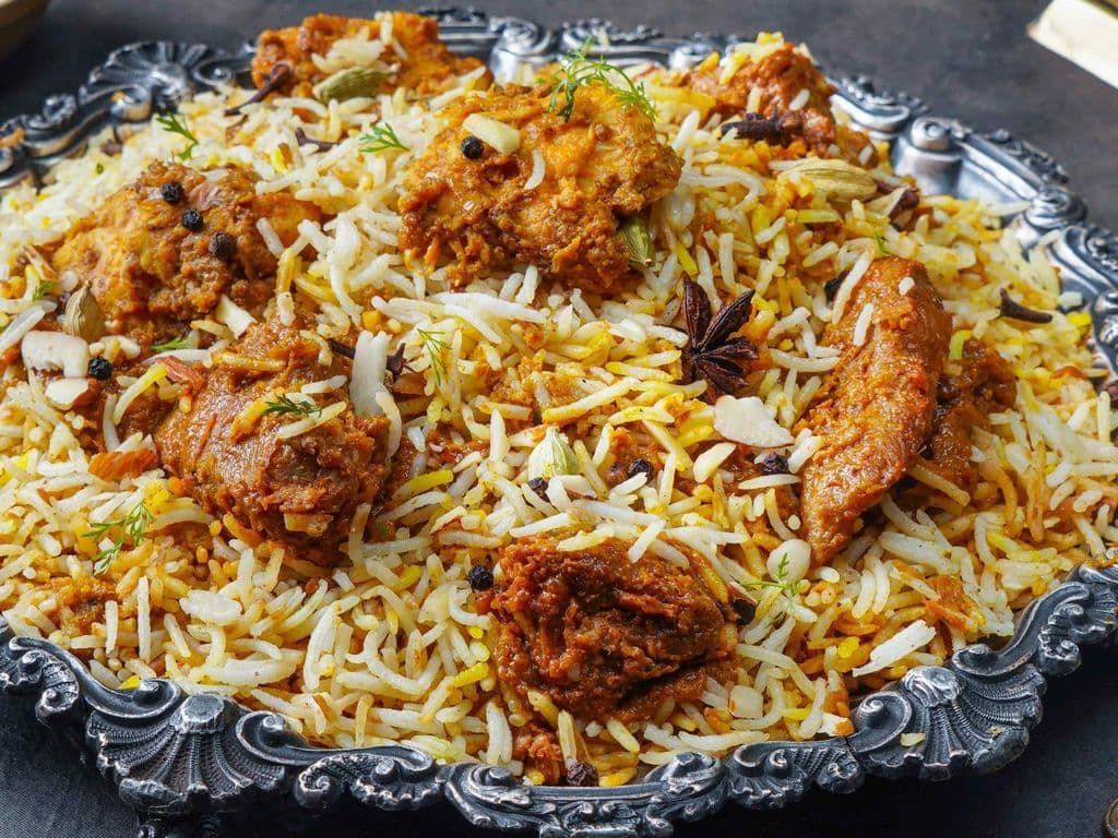 Fry Piece Chicken Pulav