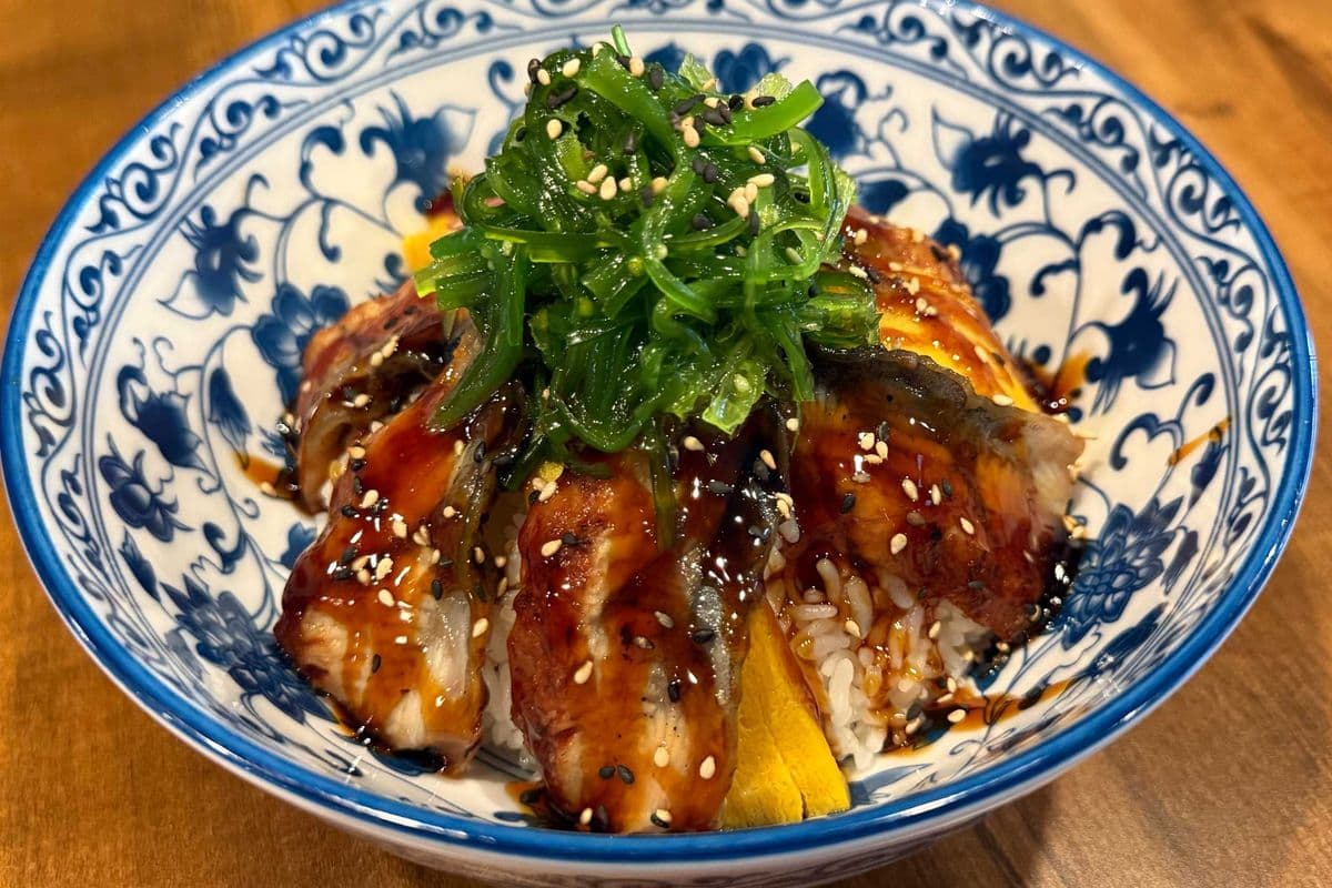 Riz au Anguille/BBQ eel with rice