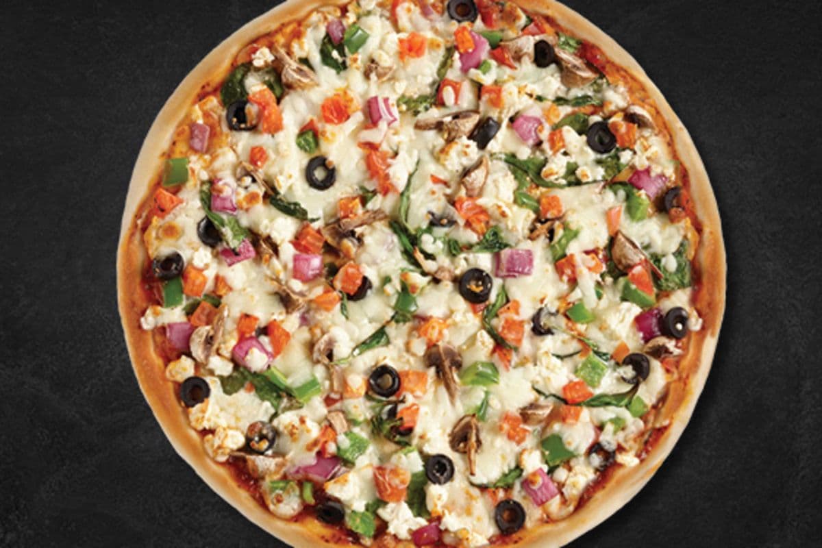 Small Greek Veggie Pizza