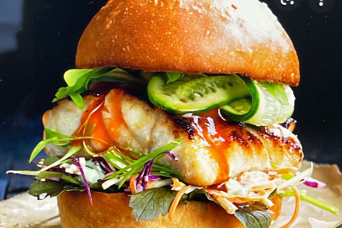 Tandoori Fish Burger