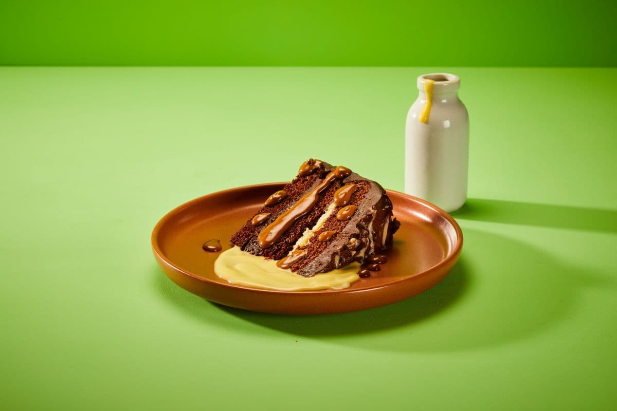 Chocolate Fudge Cake Slice