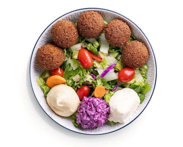 Large Falafel Maya Salad