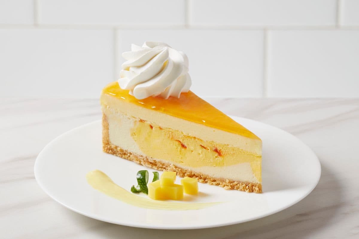 Mango Key Lime - Cheesecake Slice