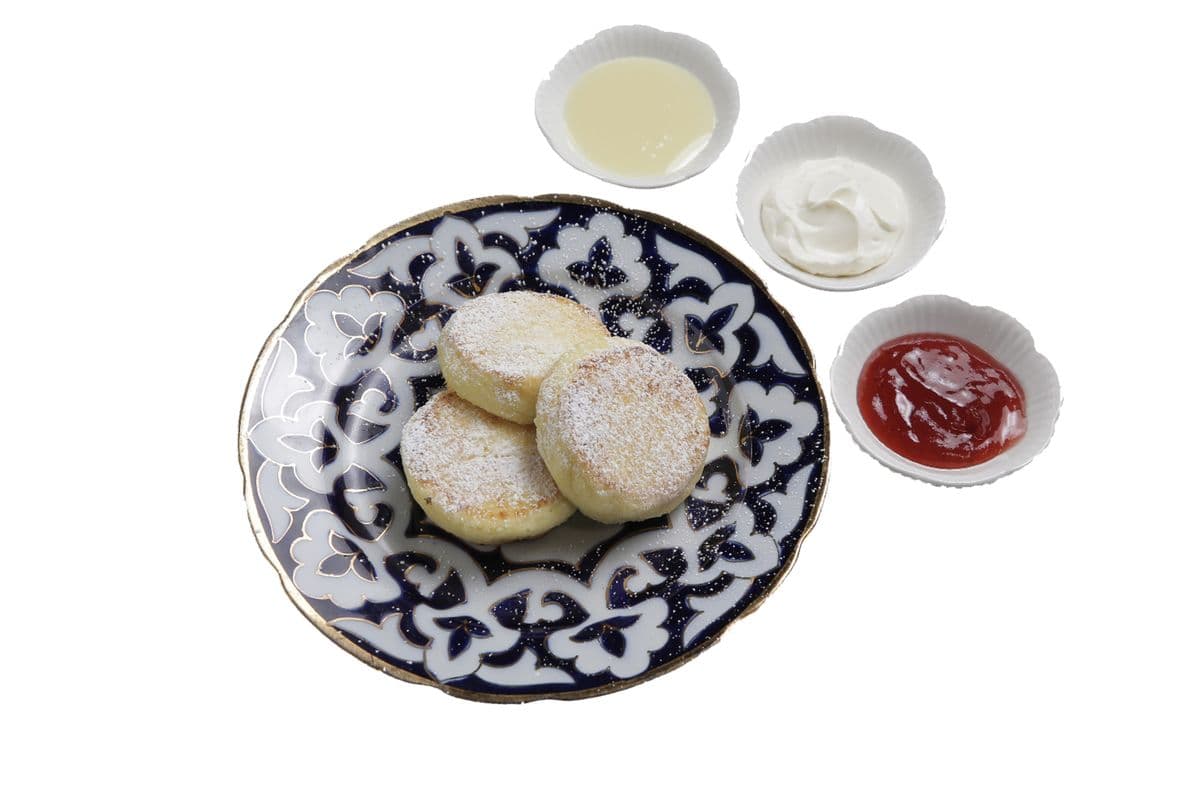 Syrnyky - Cottage Cheese Pancakes (3 Pcs)