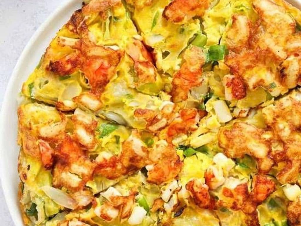 Seafood Pancake (해물파전海鮮煎餅)