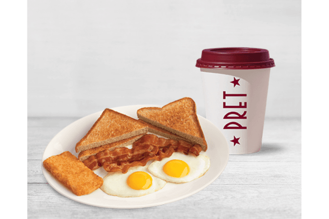 Combo petit-déjeuner classique / Classic Bacon & Eggs Combo