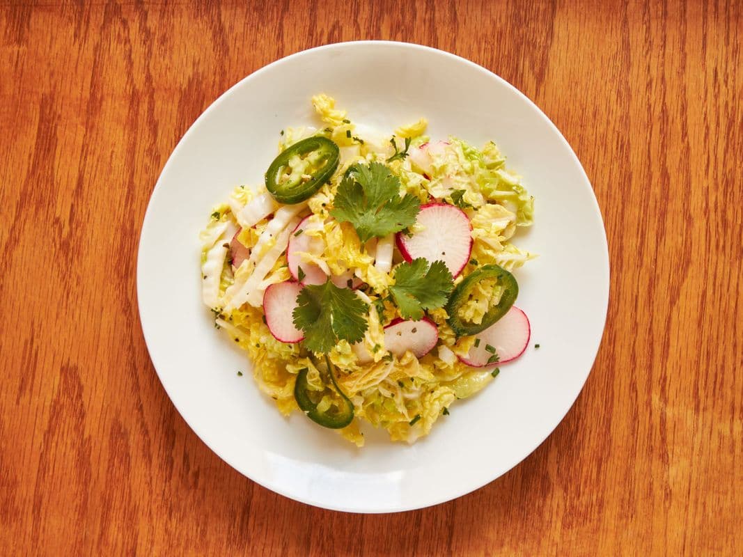 Jalapeno-Radish Slaw