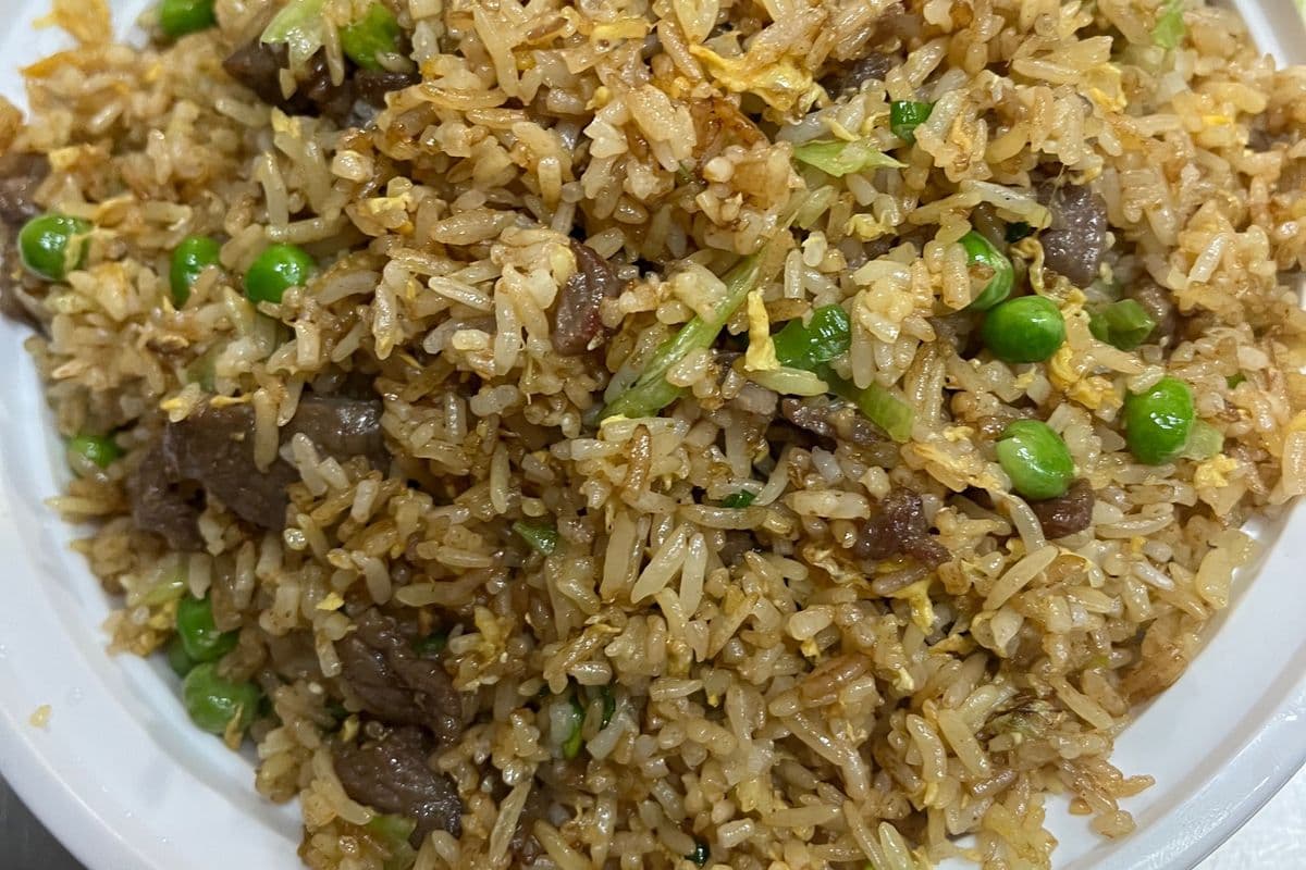 Minced Beef Fried Rice牛肉炒饭