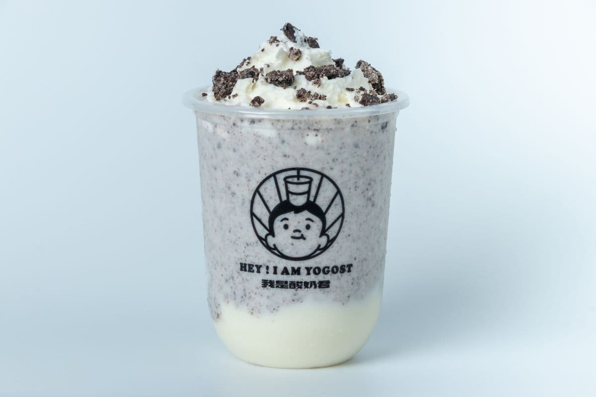 Oreo Mochi Yogurt - 奥利奥团子酸奶