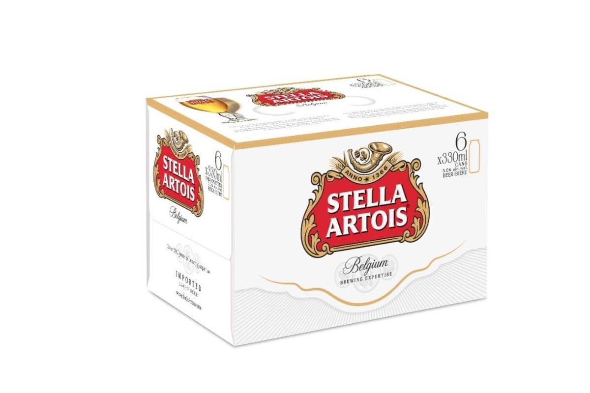 STELLA ARTOIS 6PK CAN (1 x 355 ML)