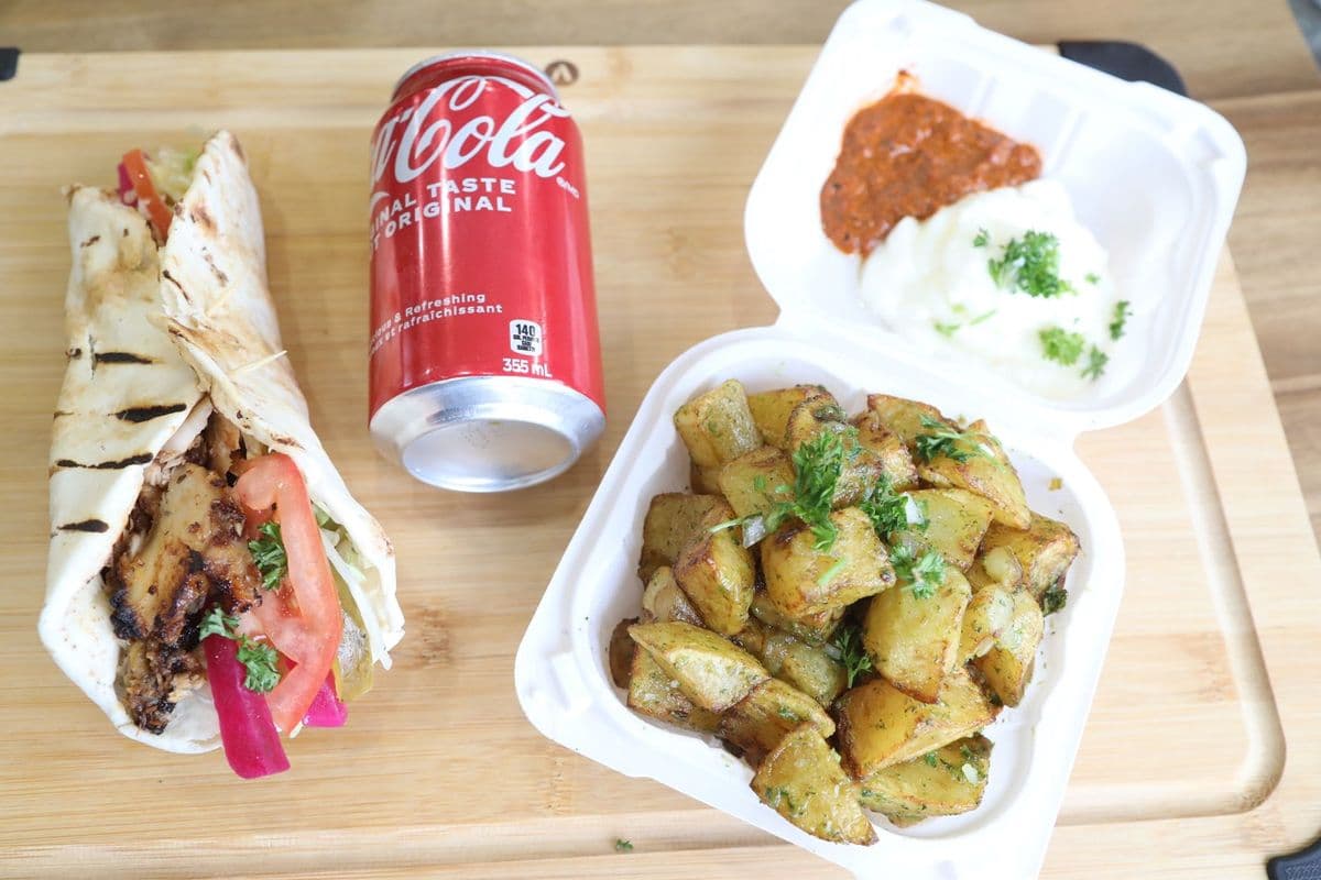 Trio Shawarma au Poulet / Chicken Shawarma Trio