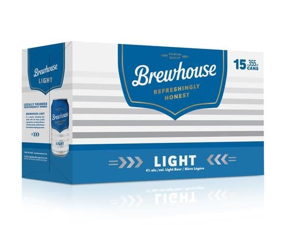 Brewhouse Light 15 can (15 x 355 ml)