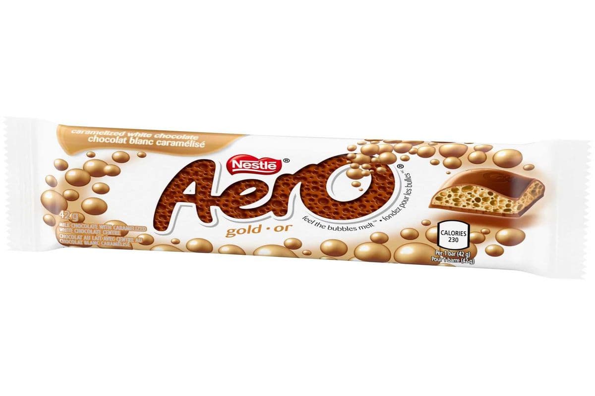 Nestle Aero Gold Caramelized (42 g)
