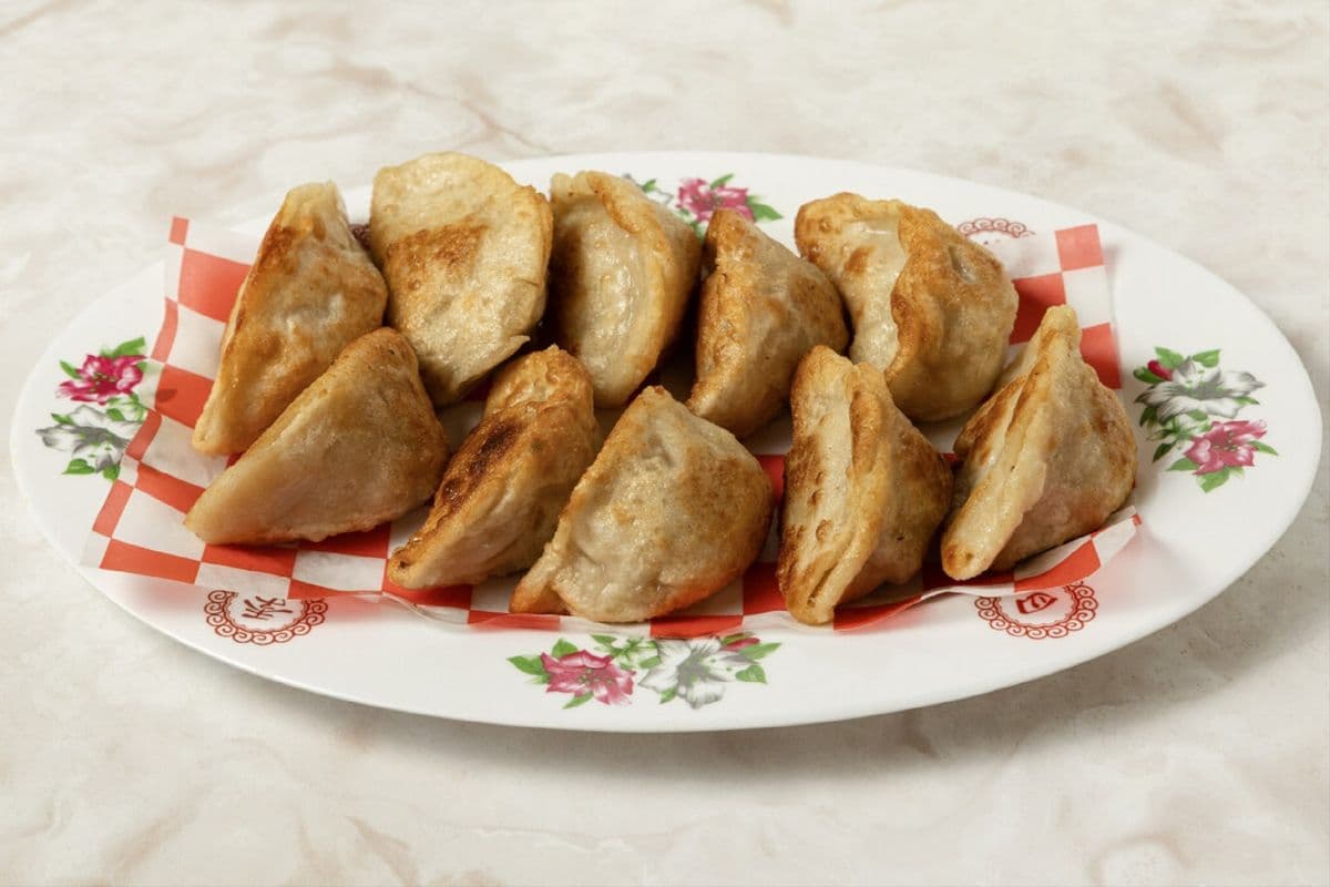 5. Grilled Pork with Vegetable Dumplings