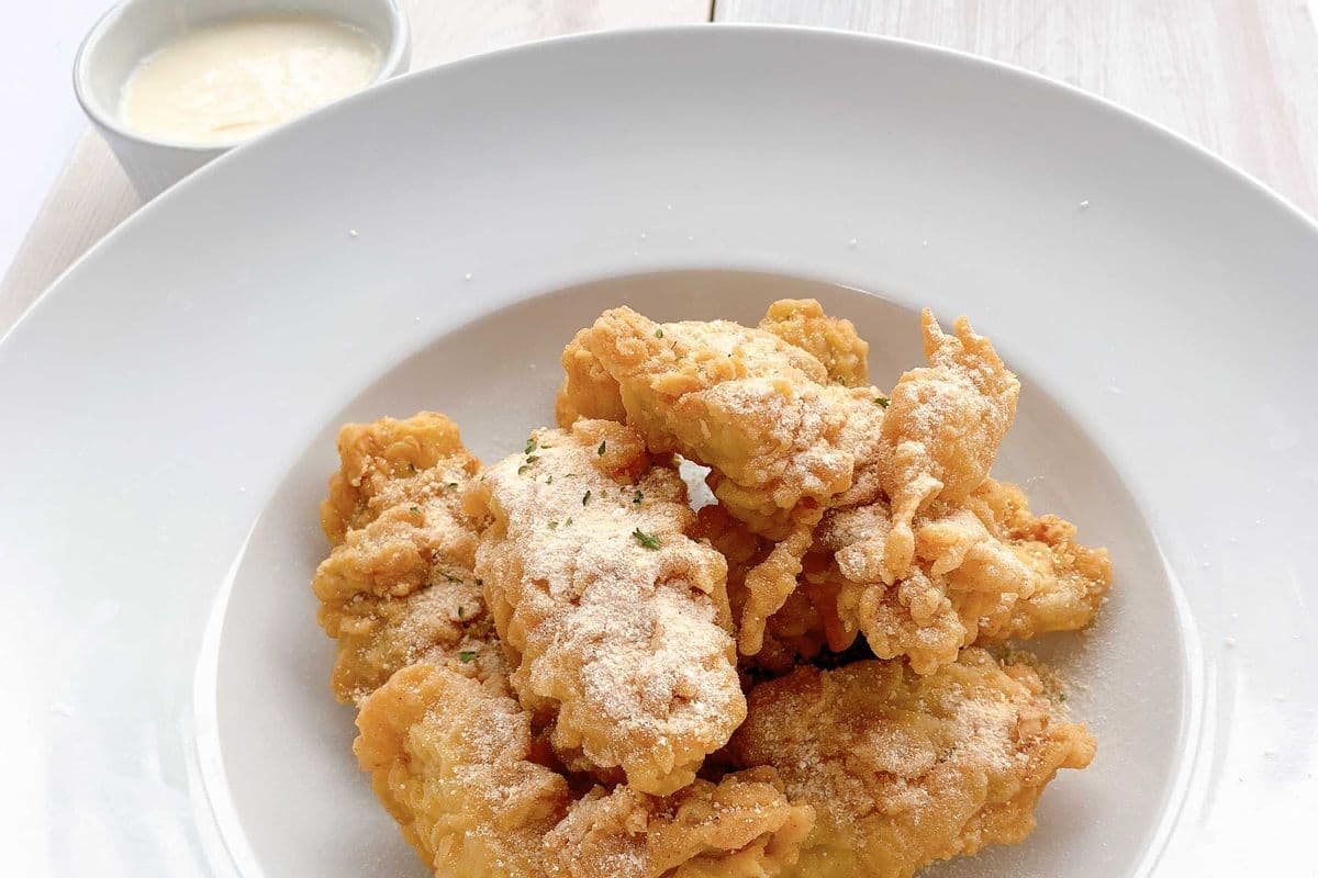Snowy Cheese Chicken