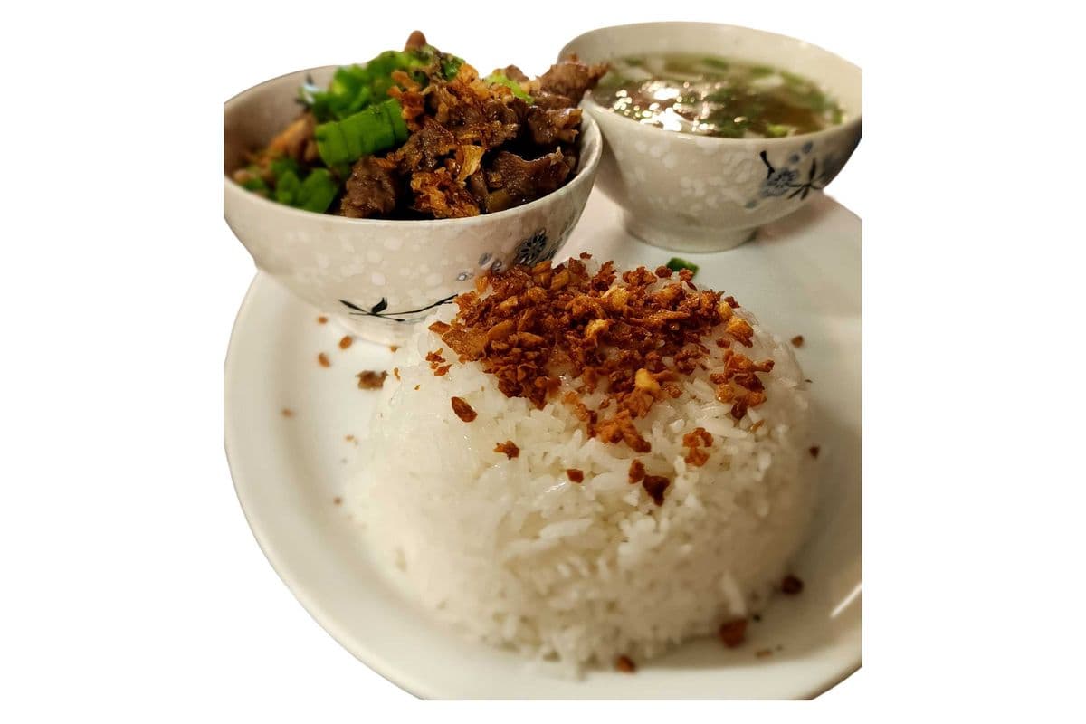 Beef Pares (Savoury Beef Rice bowl)