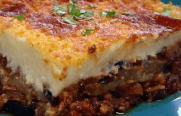 Moussaka maison