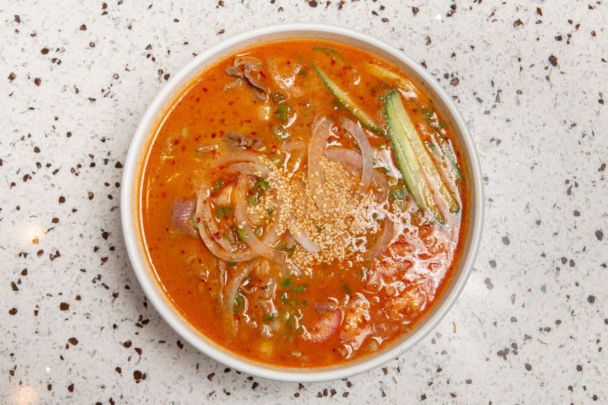 20B. Saté Noodle with Coconut Milk