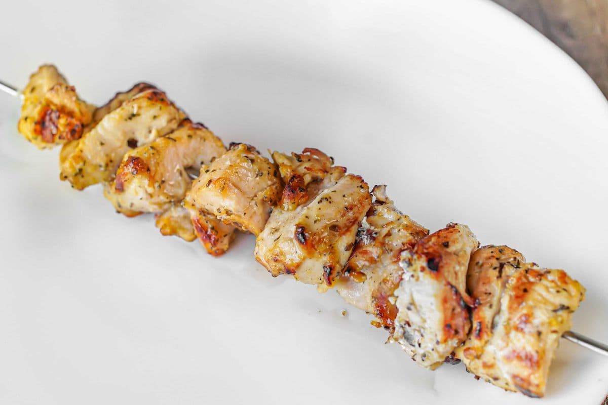 Chicken Souvlaki Skewer