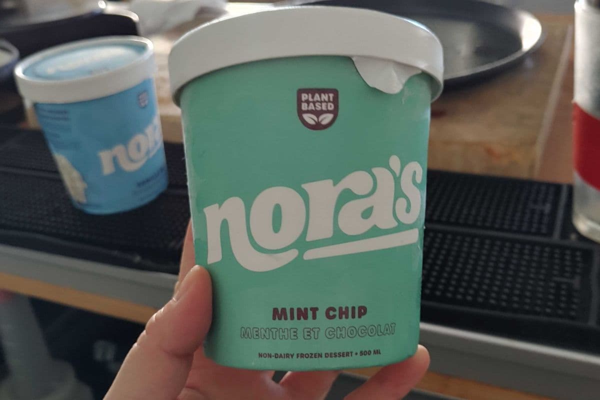 Nora's Mint Chip Ice Cream (vegan) (500ml)