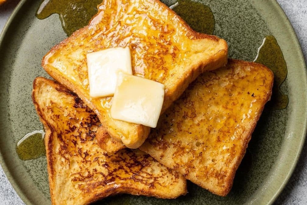 Pain Doré Nature (Portion Réduite à 2) / Plain French Toast (Portion Reduced to 2)