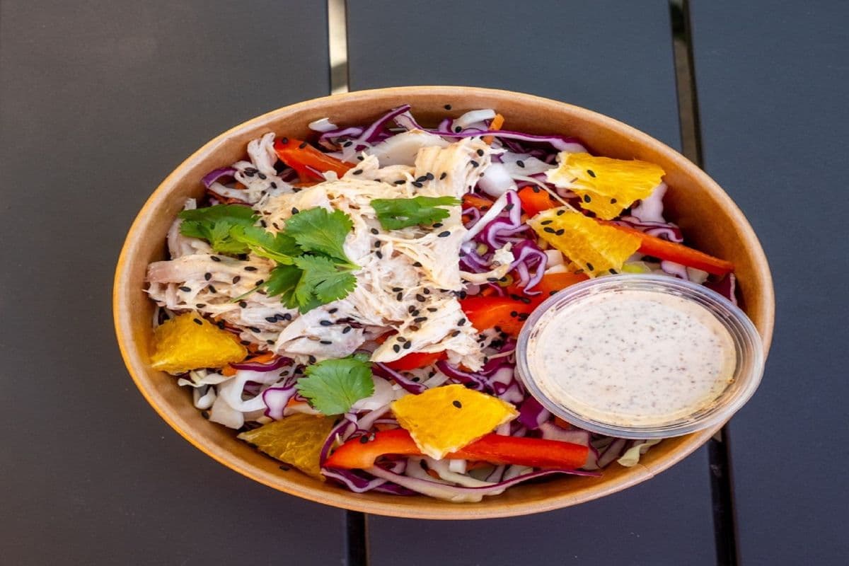 Sesame Chicken Salad Bowl