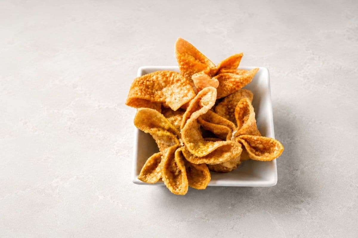 13. Crab Meat Cheese Wontons (9 pcs)
