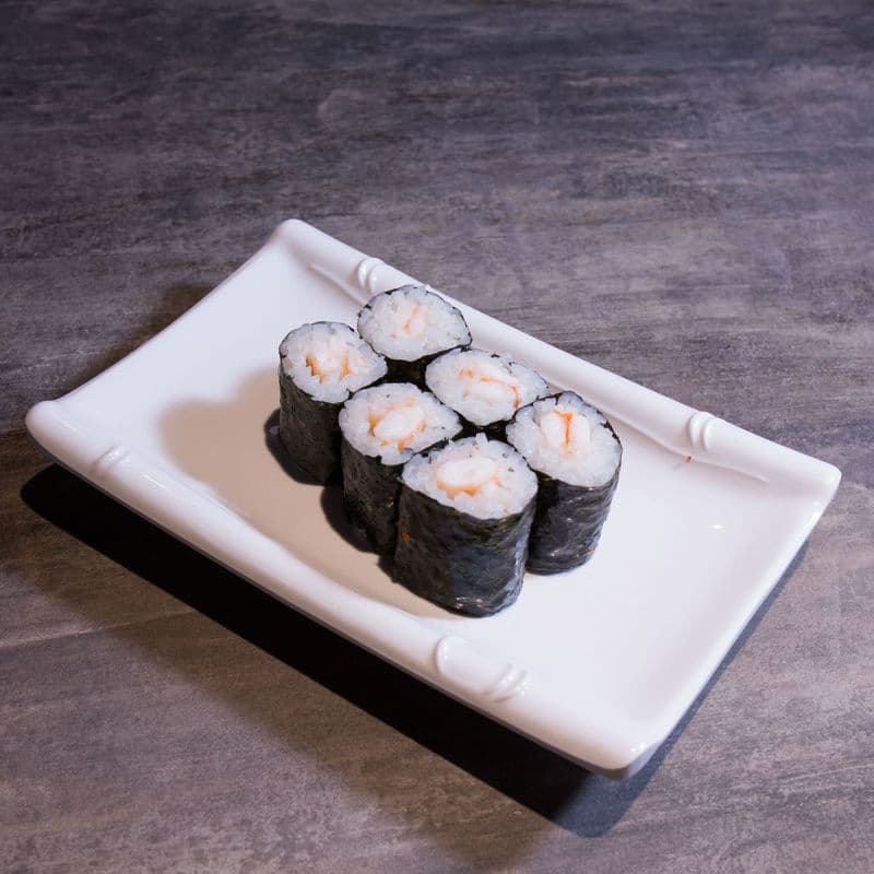 Crevette-Shrimp Hosomaki 6mcx