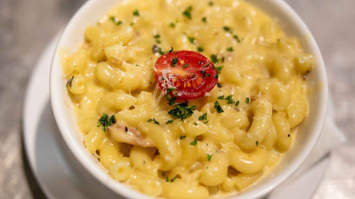 Kids' Bacon Mac and Cheese