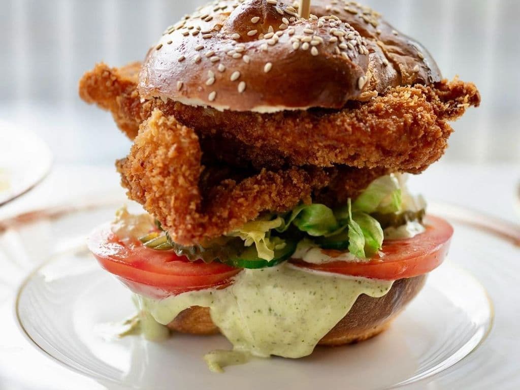 Chicken Schnitzel Sandwich