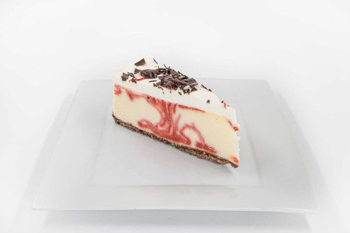 3. Strawberry Champagne Cheesecake
