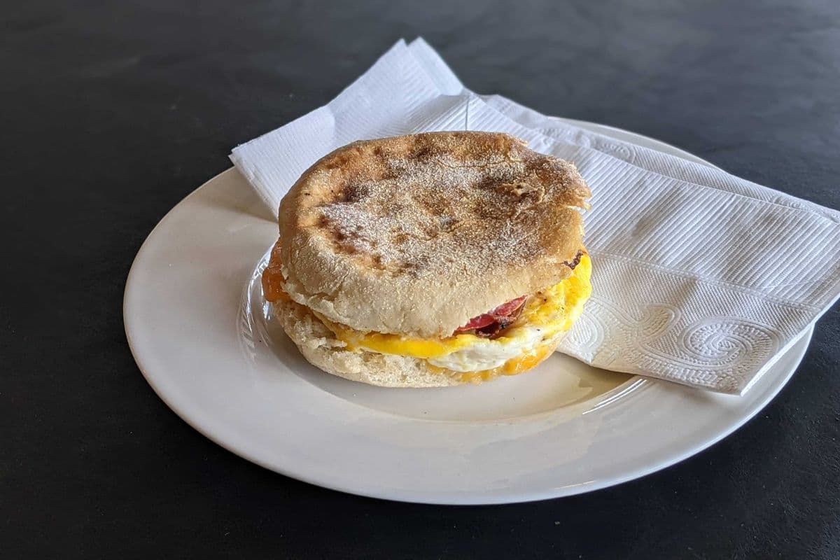 Java Breakfast Sandwich