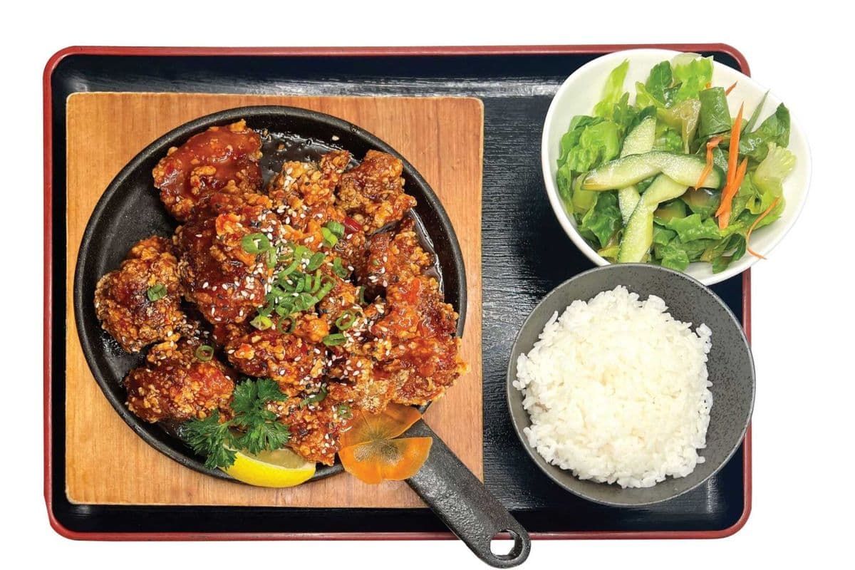Korean Crispy and Spicy Chicken