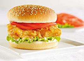Burger au poulet / Chicken Burger