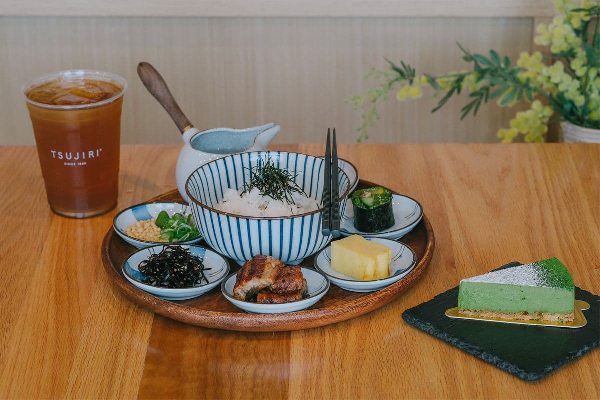 Grilled Unagi Dashi Chazuke combo