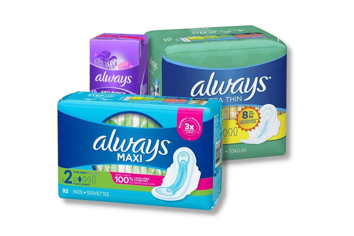 Always Feminine Care Products