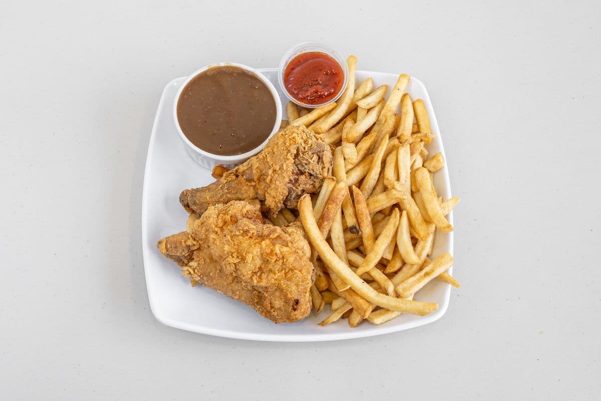 CF1 - Poulet (2 mcx) et Frites / Chicken (2 pcs) and Fries