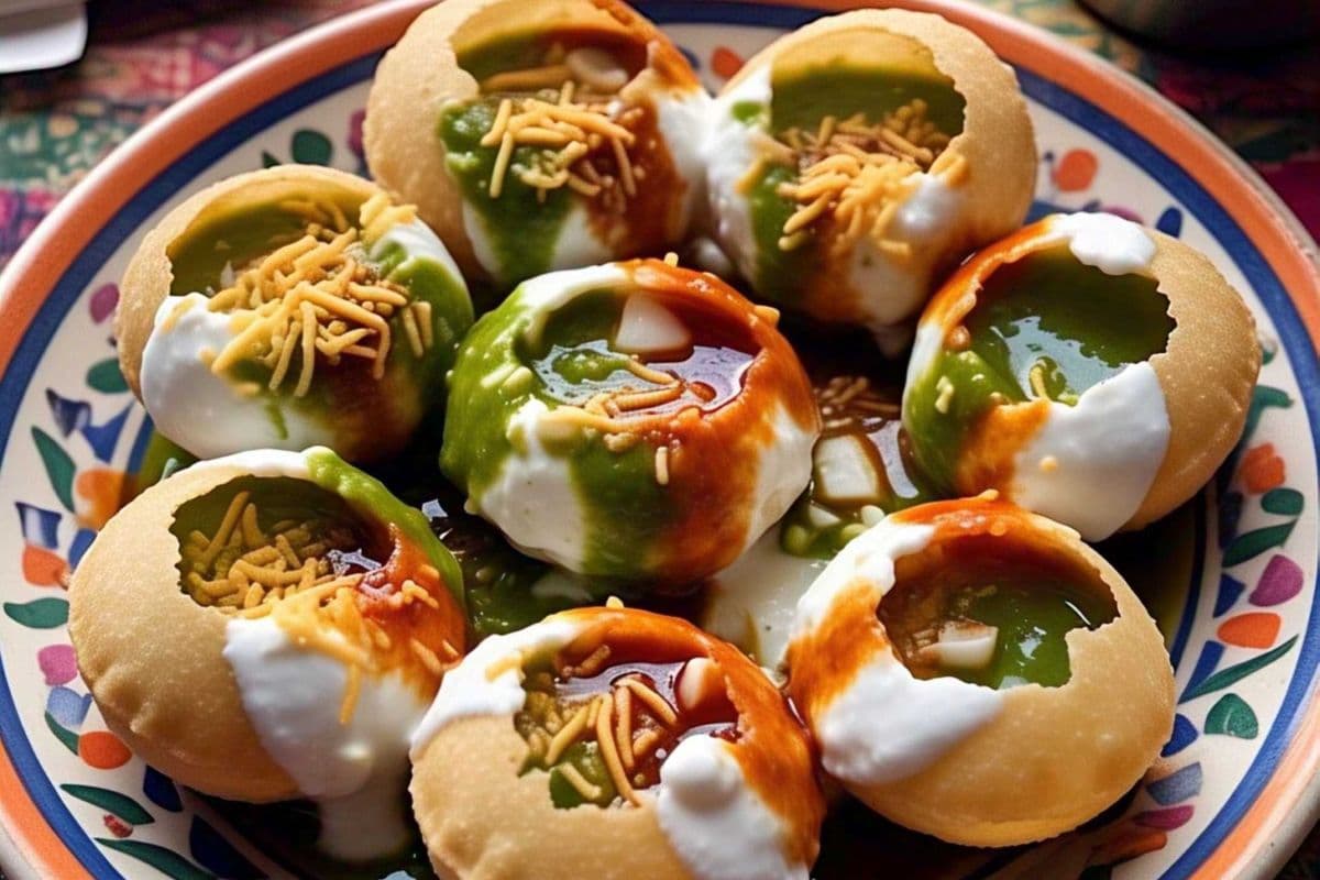 Dahi puri (8 pieces)