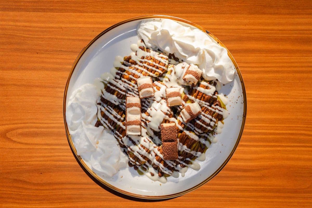 Minipancakes Bueno choco