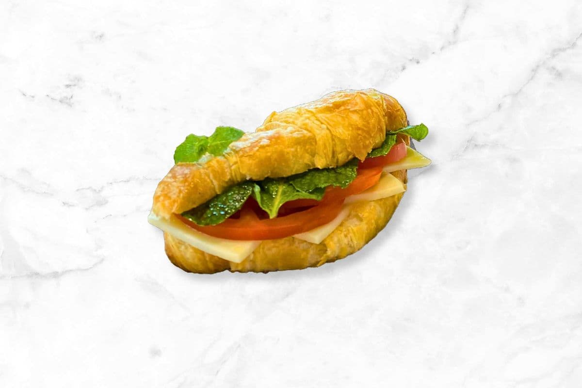 Pesto Mozzarella Croissant Sandwich