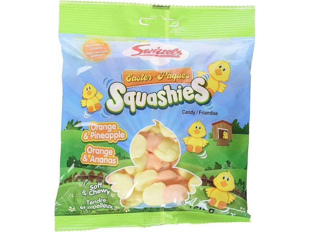 Swizzels Squashies Easter Chicks Squishy Gummies 160g Candies