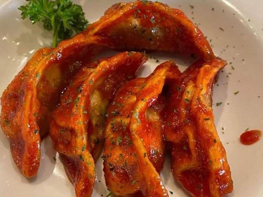 Spicy pork Gyoza (Deep Fried) (5pcs)