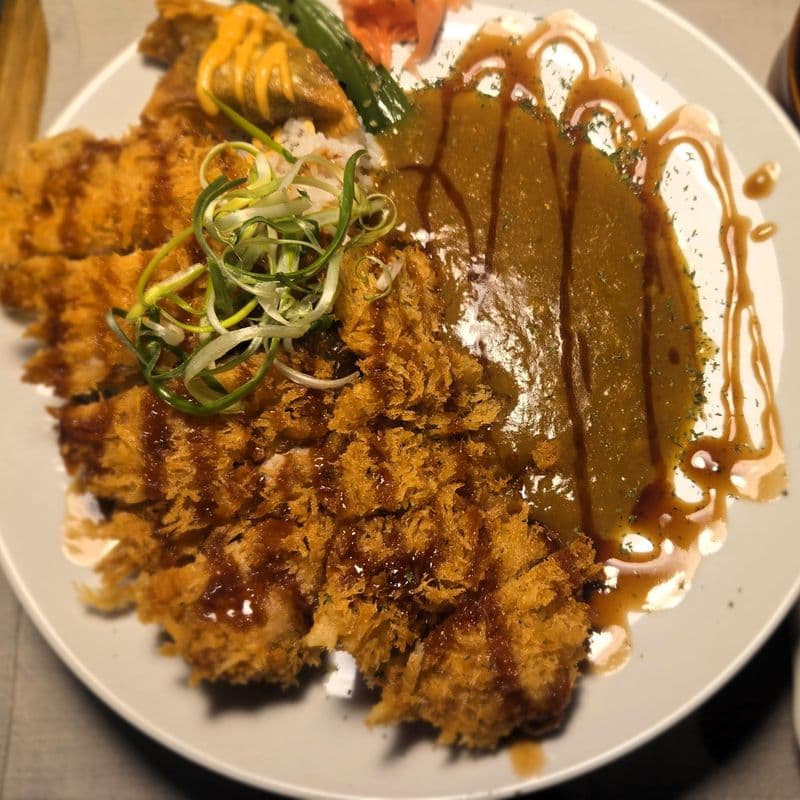 Poulet katsu au curry / Chicken katsu with curry