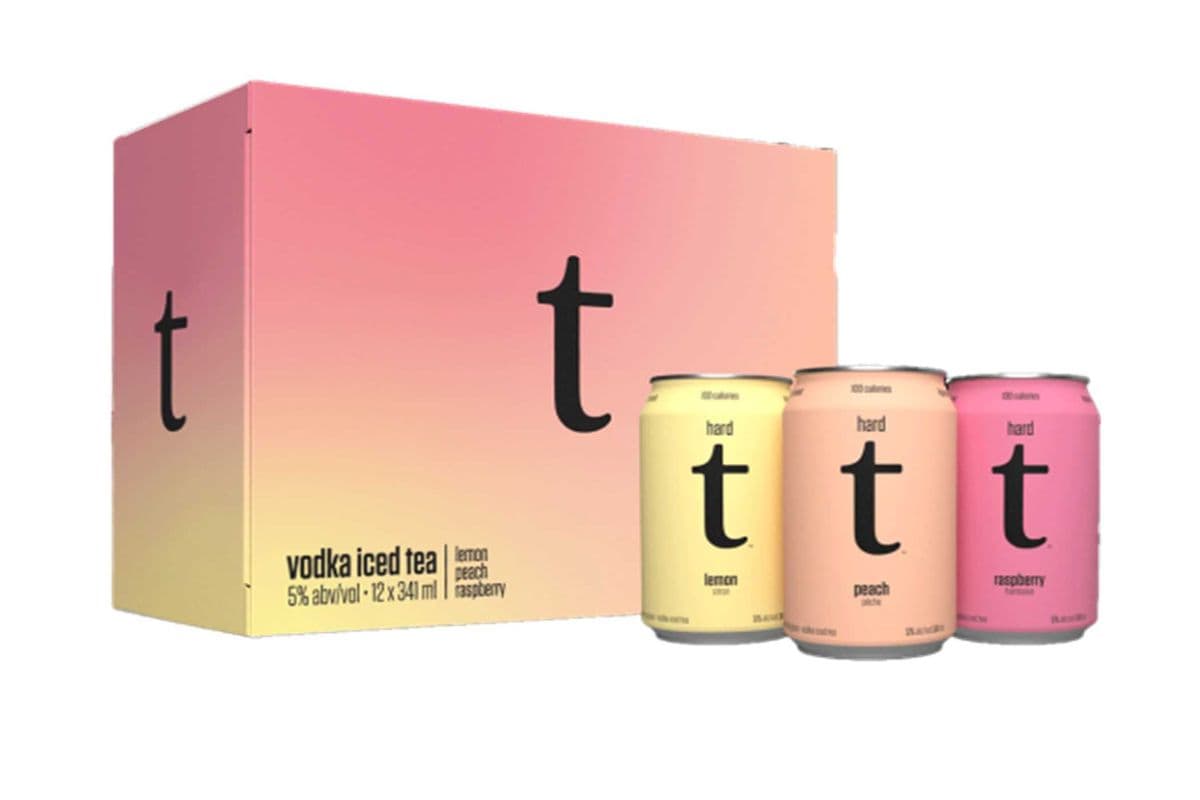 Hard T Vodka Iced Tea Variety Pack 12 CANS (12 x 355 ML)