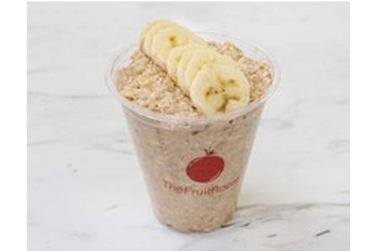 Banana Peanut Butter Overnight Oats