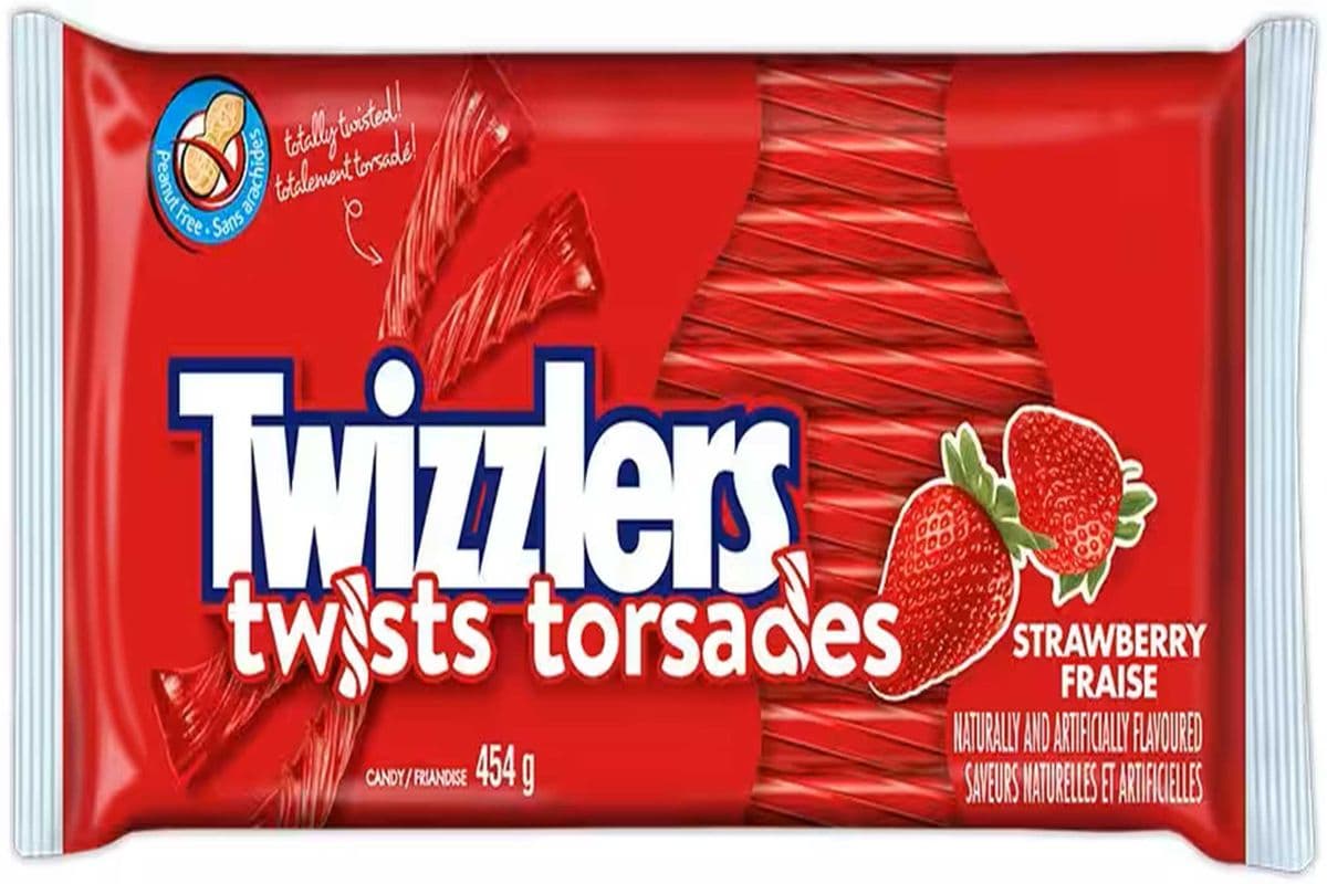 Twizzlers (Strawberry Fraise) (454g) (150 Cal)