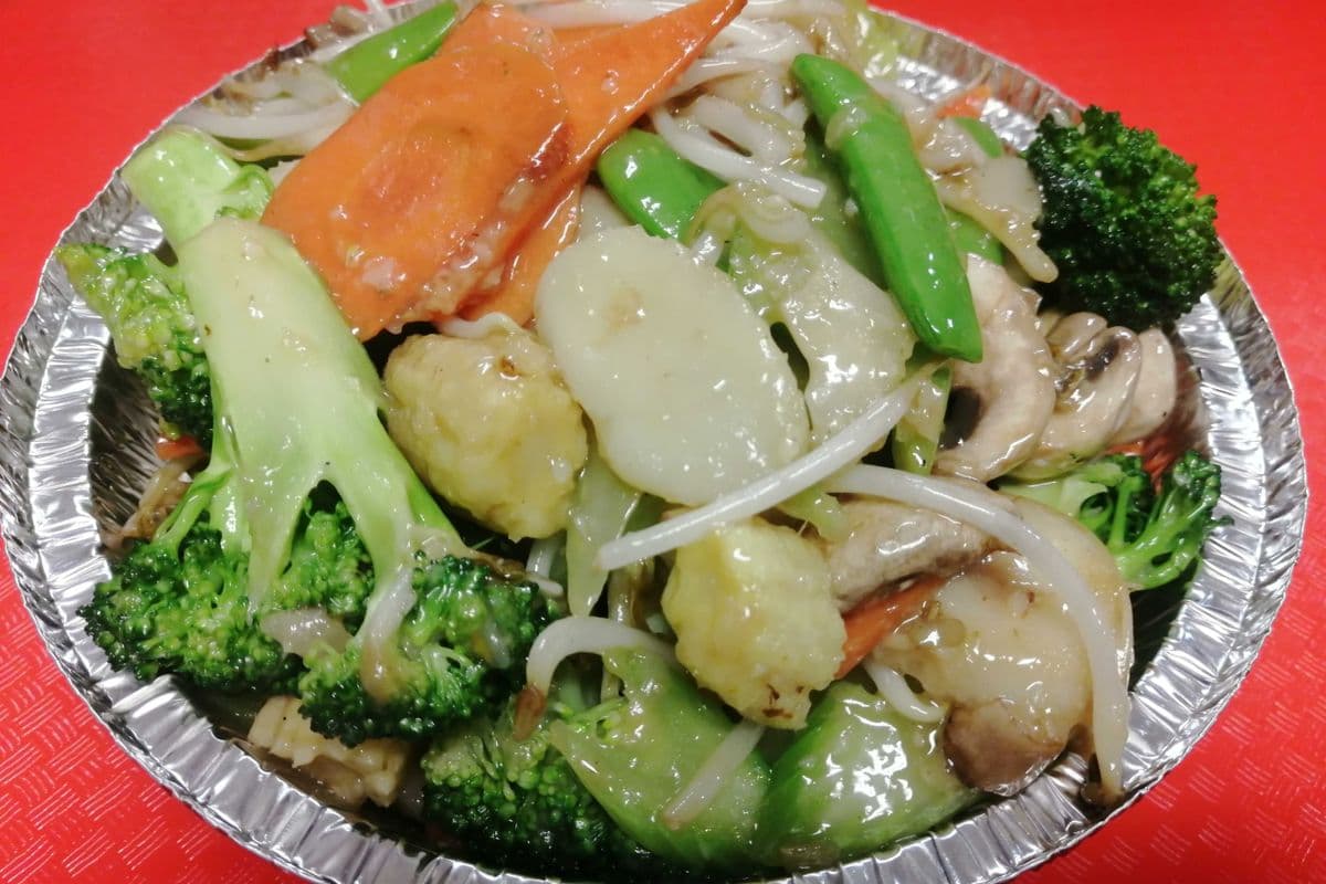 V20. Stir Fried Mixed Vegetables