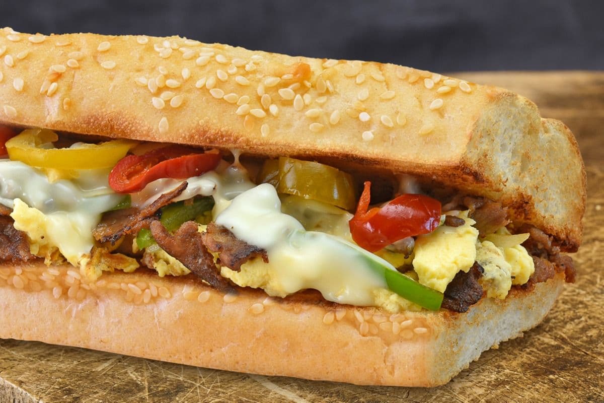 6" Small Steak & Eggs Sub