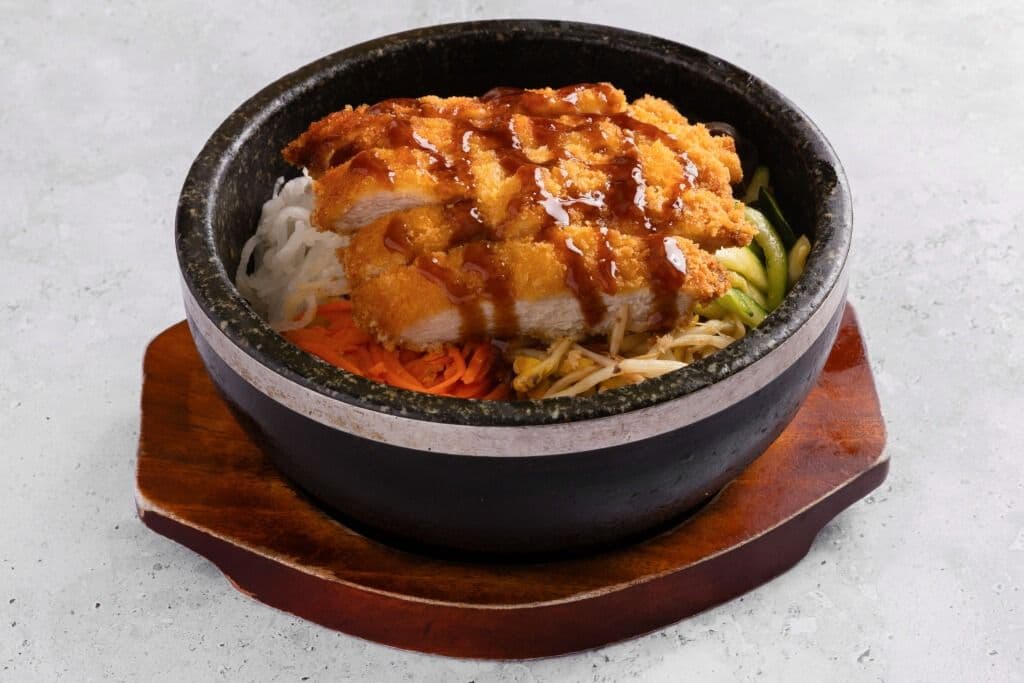 50. Donkatsu Dolsot Bibimbap 돈까스 비빔밥