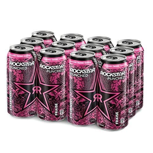 Rockstar Punched Strawberry 473ml